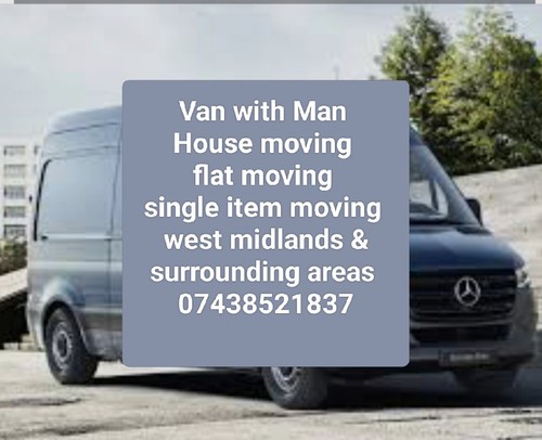 Man with van - with,