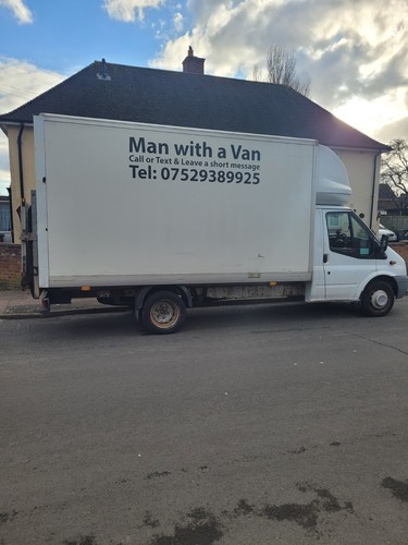 Man with van - van,