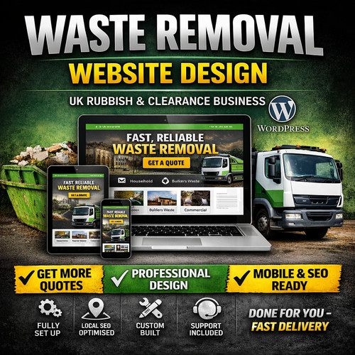 Waste removal website - waste, business