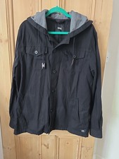 Vans Black Shacket With Hood