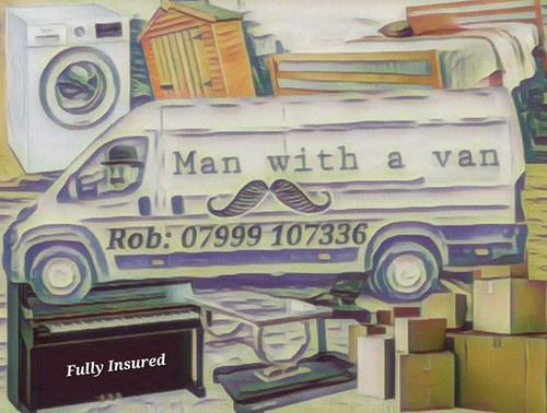 Man with van pick and - up,
