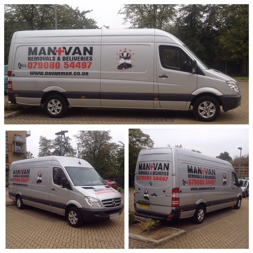 Man with van - man, a