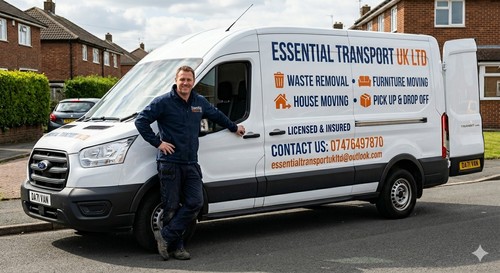 Man with van service - with, a