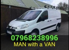 Courier Service Man With Van