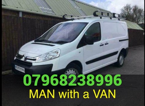 Courier service man - courier, van